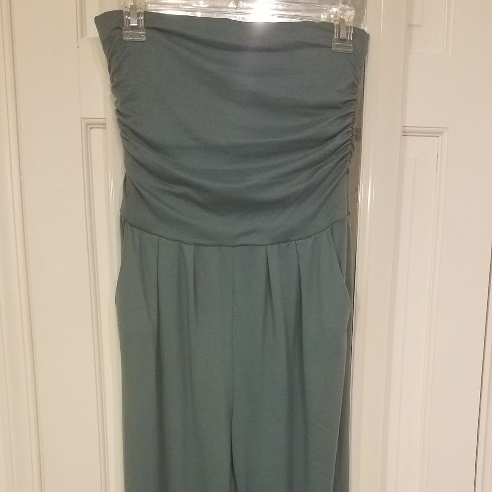 Turquoise jumpsuit XS